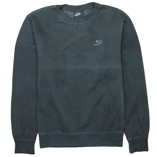 Nike Men's Black XS Regular Fit Crew Neck Fleece Sweatshirt