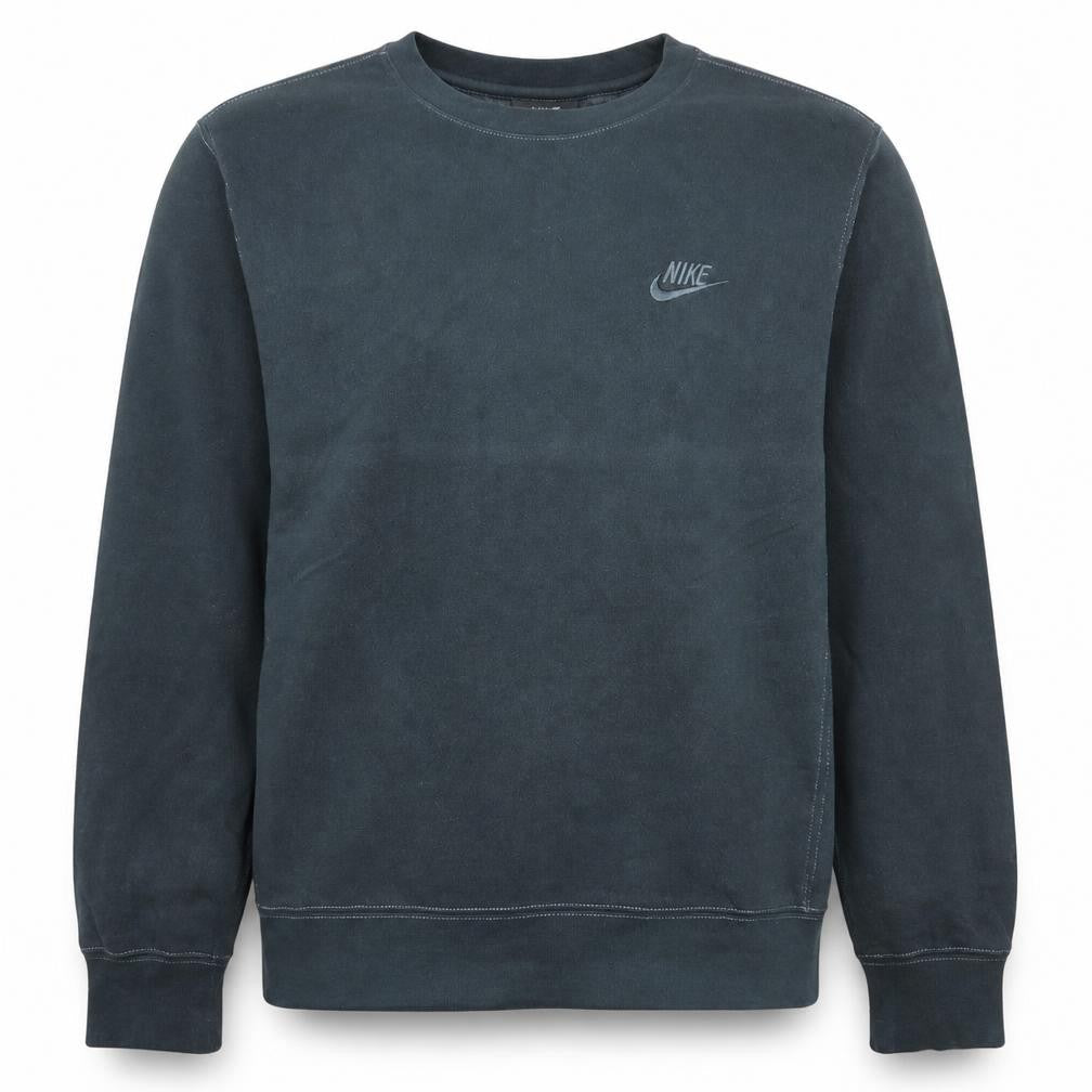 Nike Men's Black XS Regular Fit Crew Neck Fleece Sweatshirt