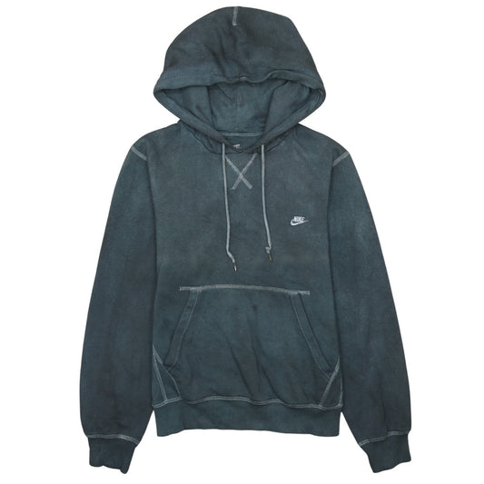 Nike Women's Blue Pullover Hoodie Small Relaxed Fit Sportswear