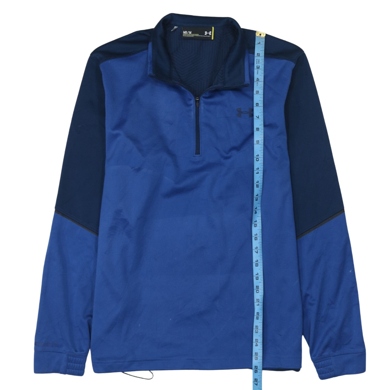 Under Armour Mens Blue M 1/4 Zip Sports Sweatshirt