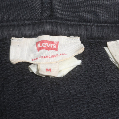 Levi's Men's Black Pullover Hoodie M Classic Logo Fleece