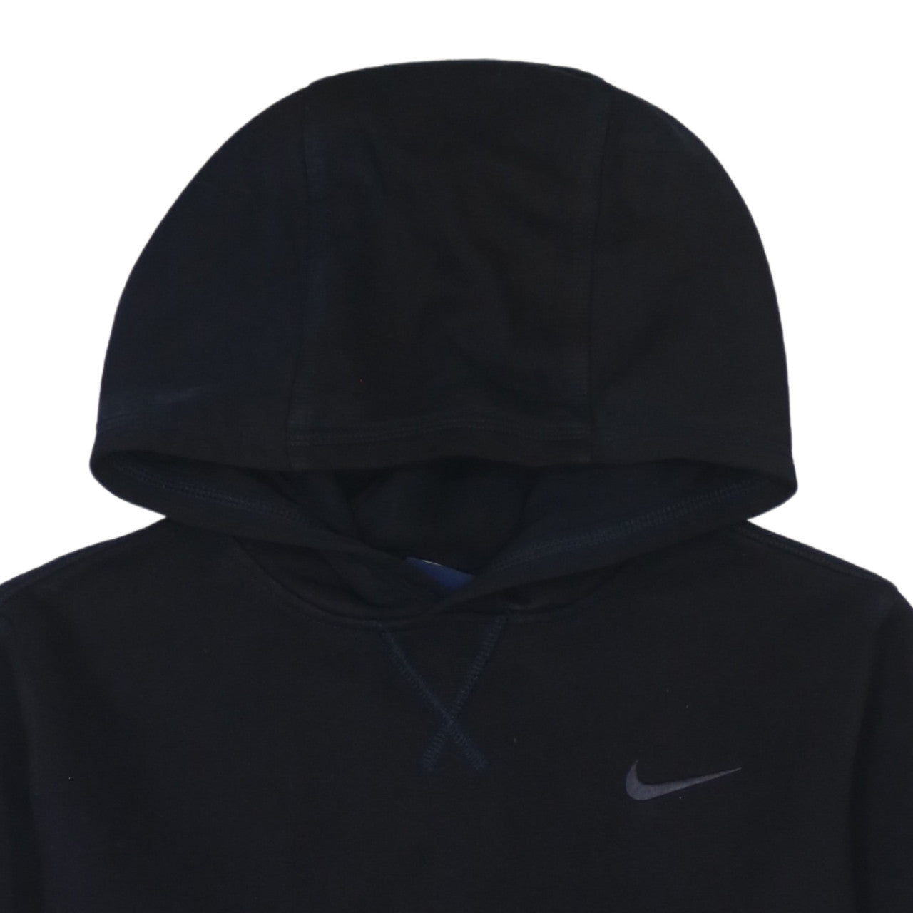 Nike Boys Black Pullover Hoodie XL 13-15 Years Fleece Lined Sweatshirt