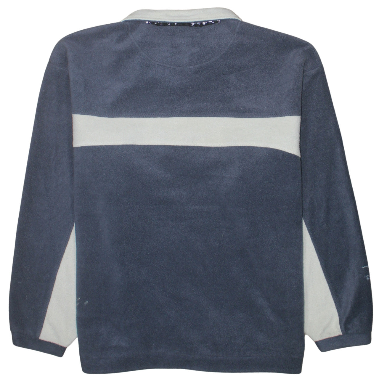 Ellesse Mens Blue XL Fleece 1/2 Zip Retro Pullover Sweatshirt