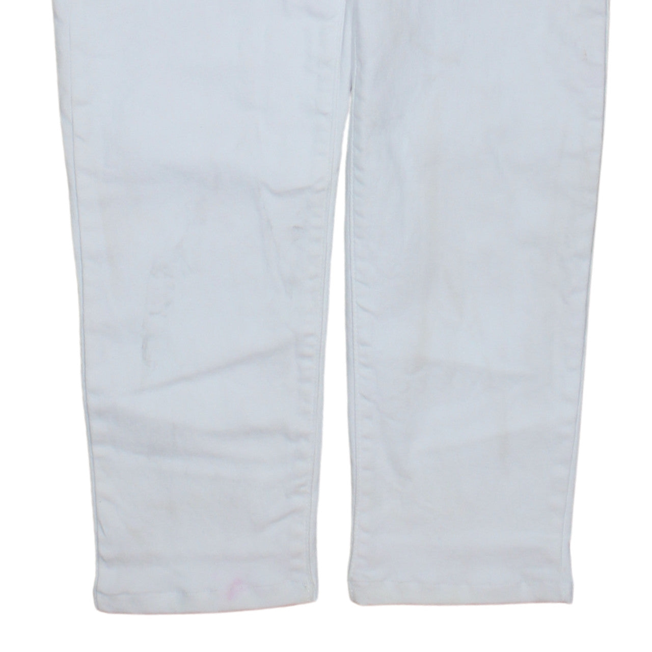 Levi's Women's White Boyfriend Jeans Size 27 Relaxed Fit Denim