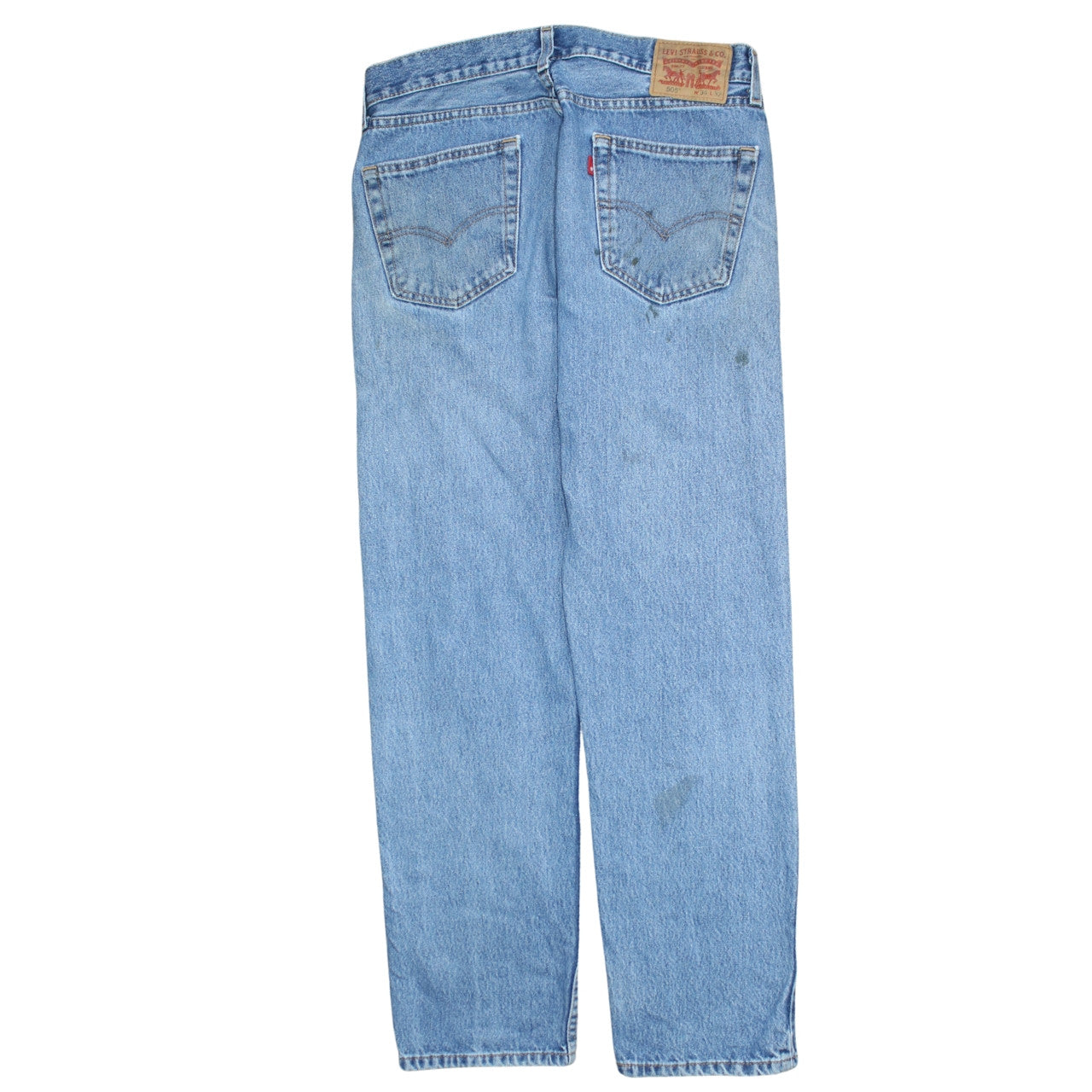 Levi's Men's Blue 36x31 Regular Fit Straight Leg Vintage Denim Jeans