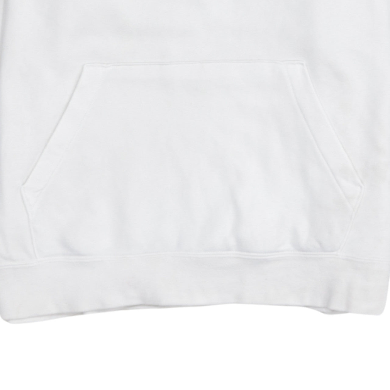Nike Women White 1/4 Zip Pullover Sweatshirt Size L Cotton Blend