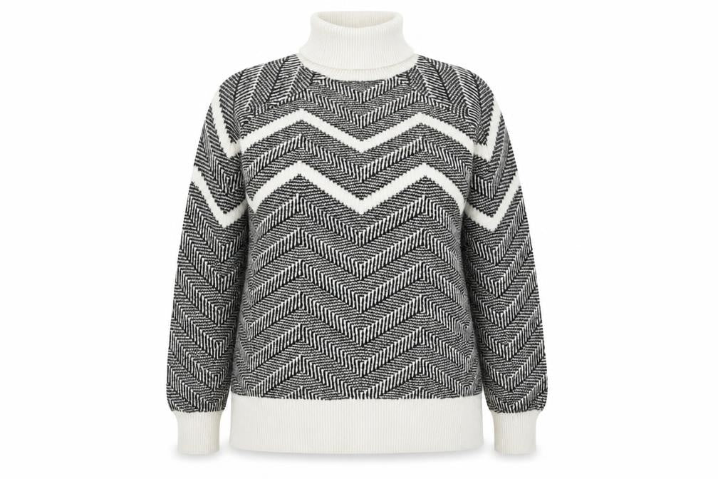 Marks & Spencer Women's Black Roll Neck Chunky Knit Jumper Size 18