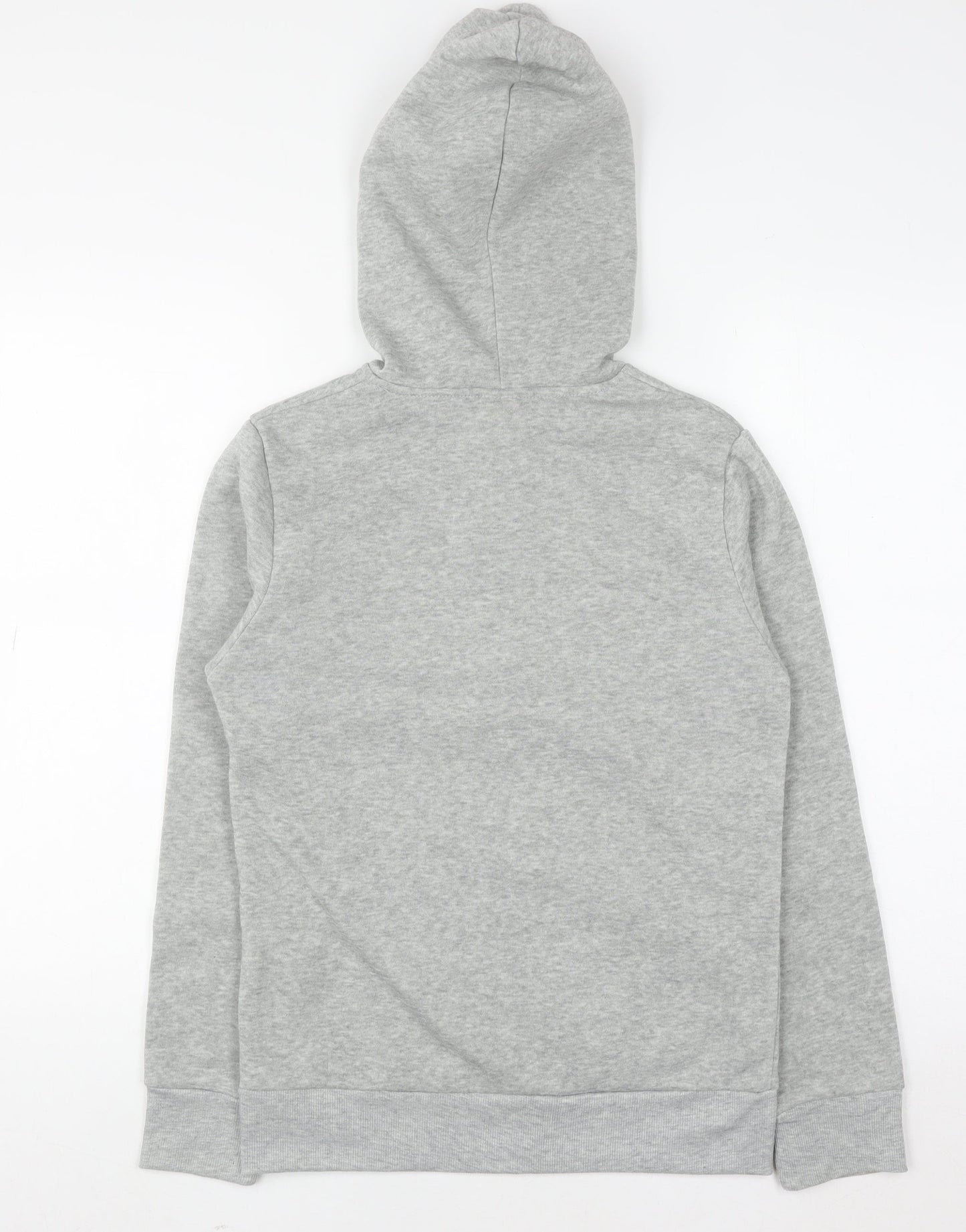 Lee Cooper Womens Grey Full Zip Hoodie Size 10 Polyester Casual