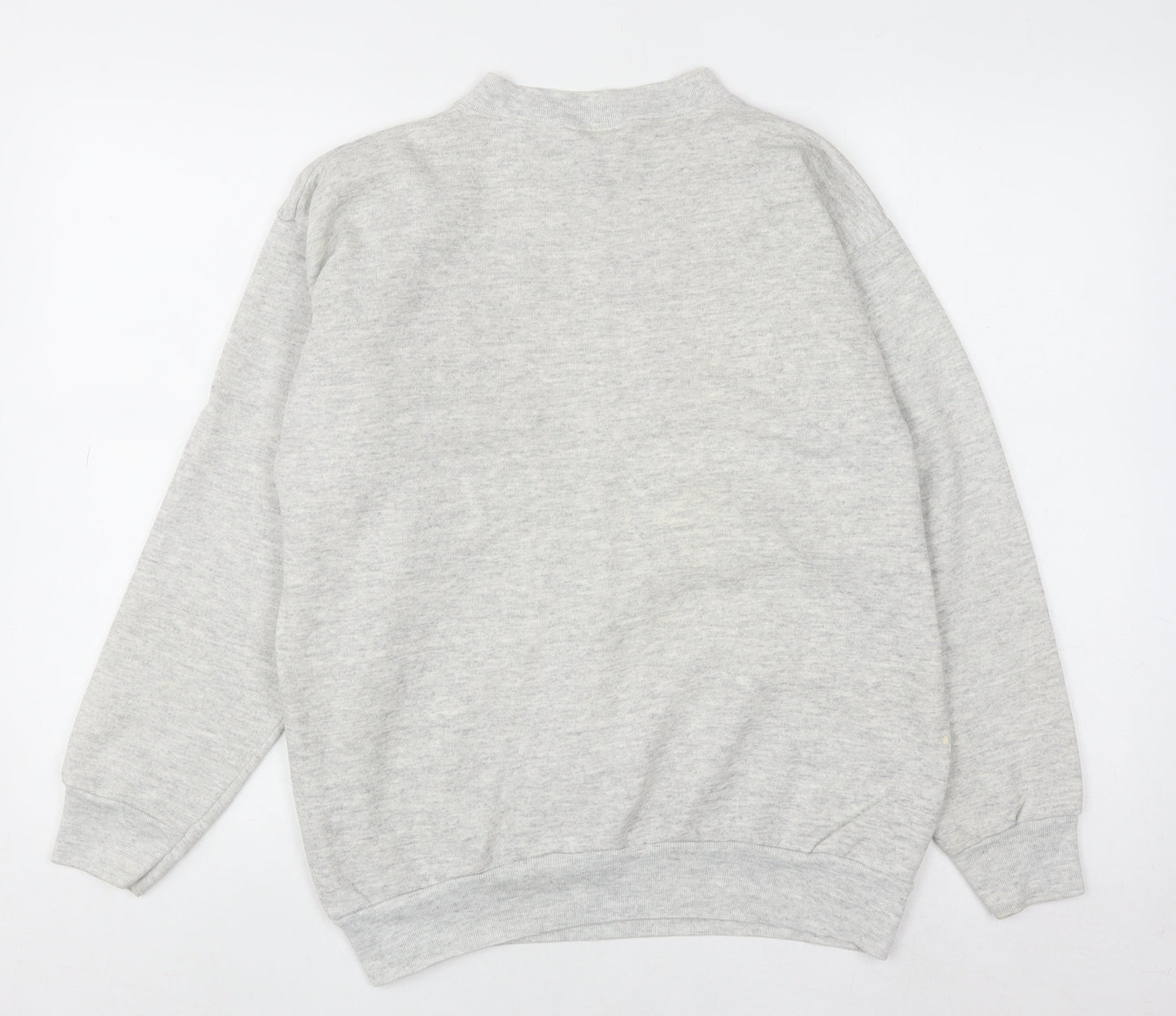 Velva Sheen Women Grey Mickey Mouse Disney Florida Sweatshirt M