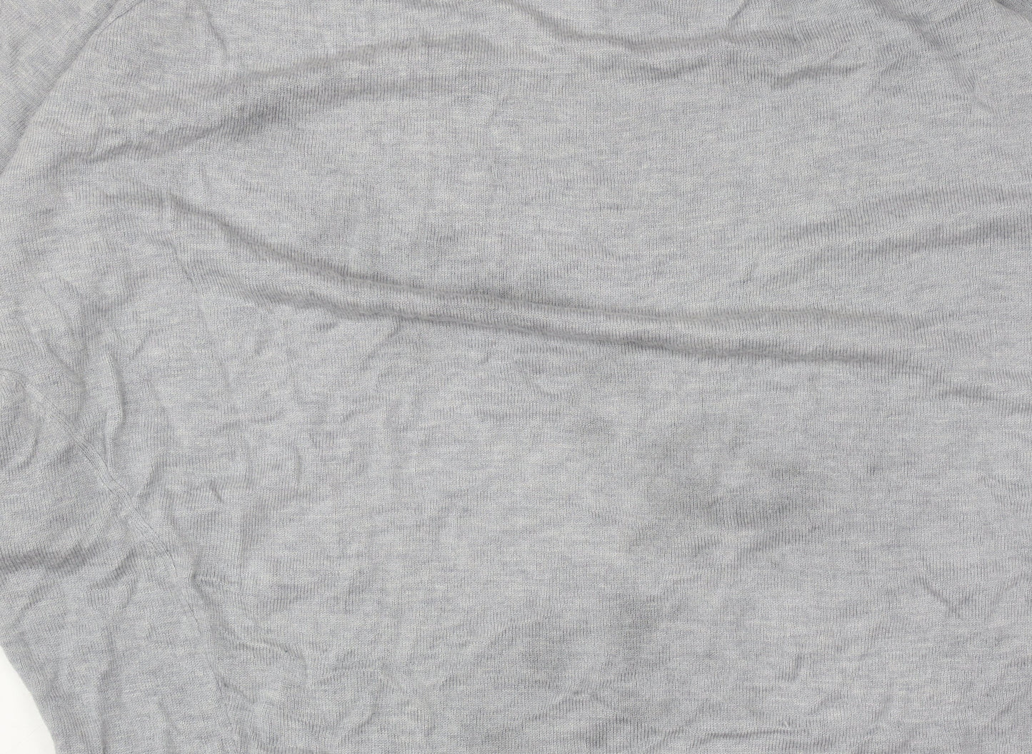 Phase Eight Women’s Grey Knit V-Neck Tunic Blouse Size M