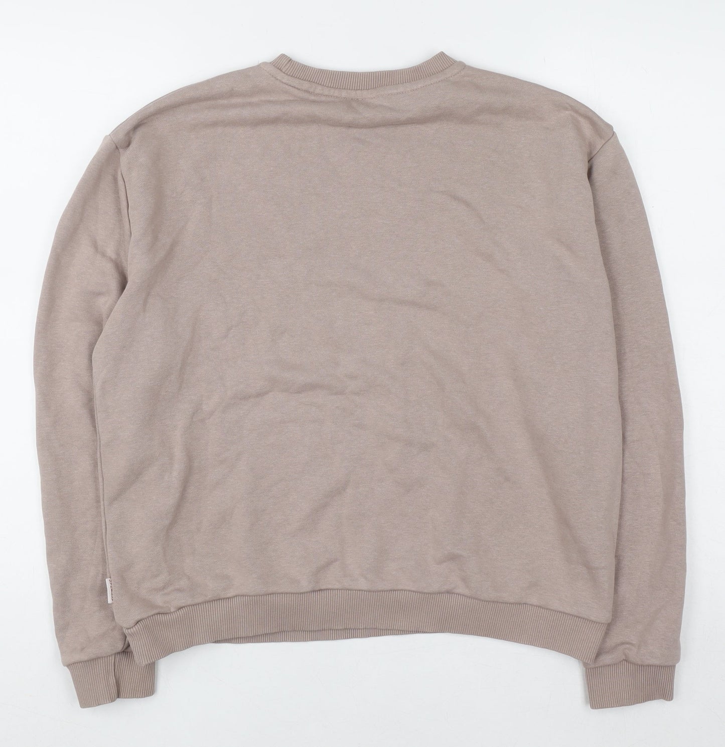MYNELLY Women’s Beige Pullover Sweatshirt S/M Do Your Thing Graphic