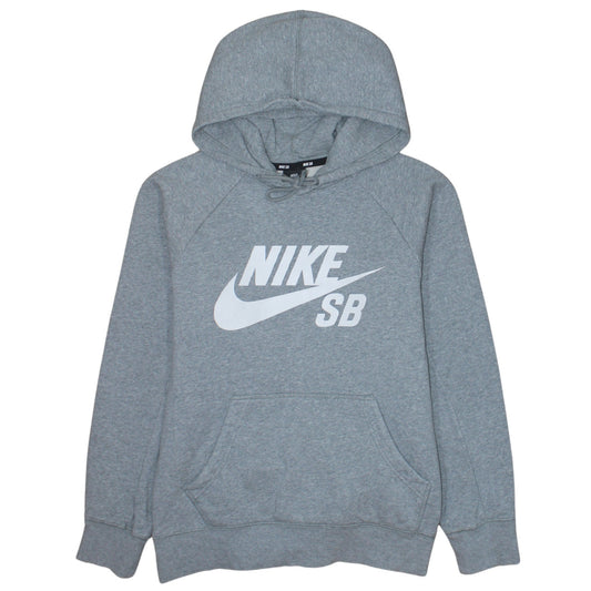 Nike SB Men's Grey Pullover Hoodie XS Regular Fit Fleece