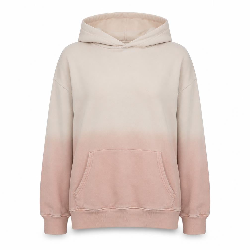 Levi's Womens Beige Pink Ombre Pullover Hoodie XS Cotton Casual