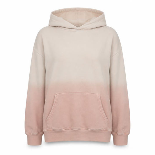 Levi's Womens Beige Pink Ombre Pullover Hoodie XS Cotton Casual