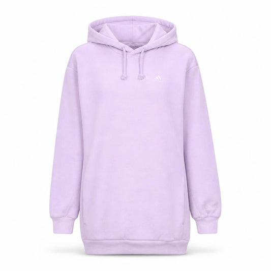 Adidas Women Pink Pullover Hoodie 2XS Cotton Blend Hooded Sweatshirt