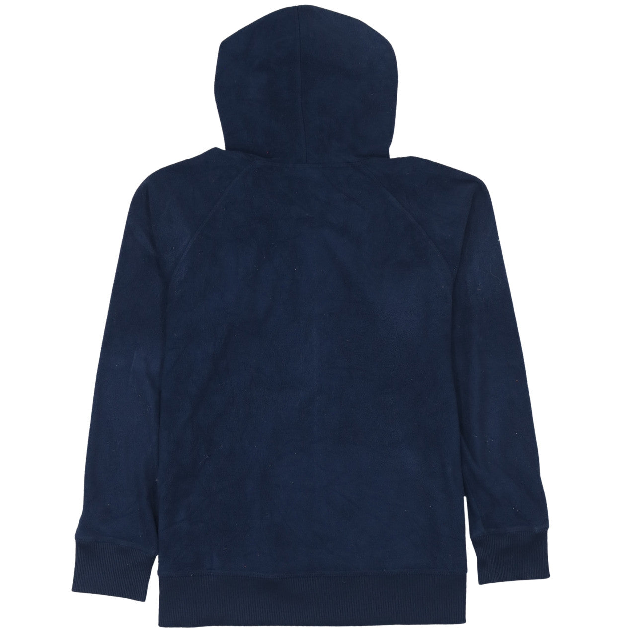 The North Face Boys Navy Blue Full Zip Fleece Hoodie L/G