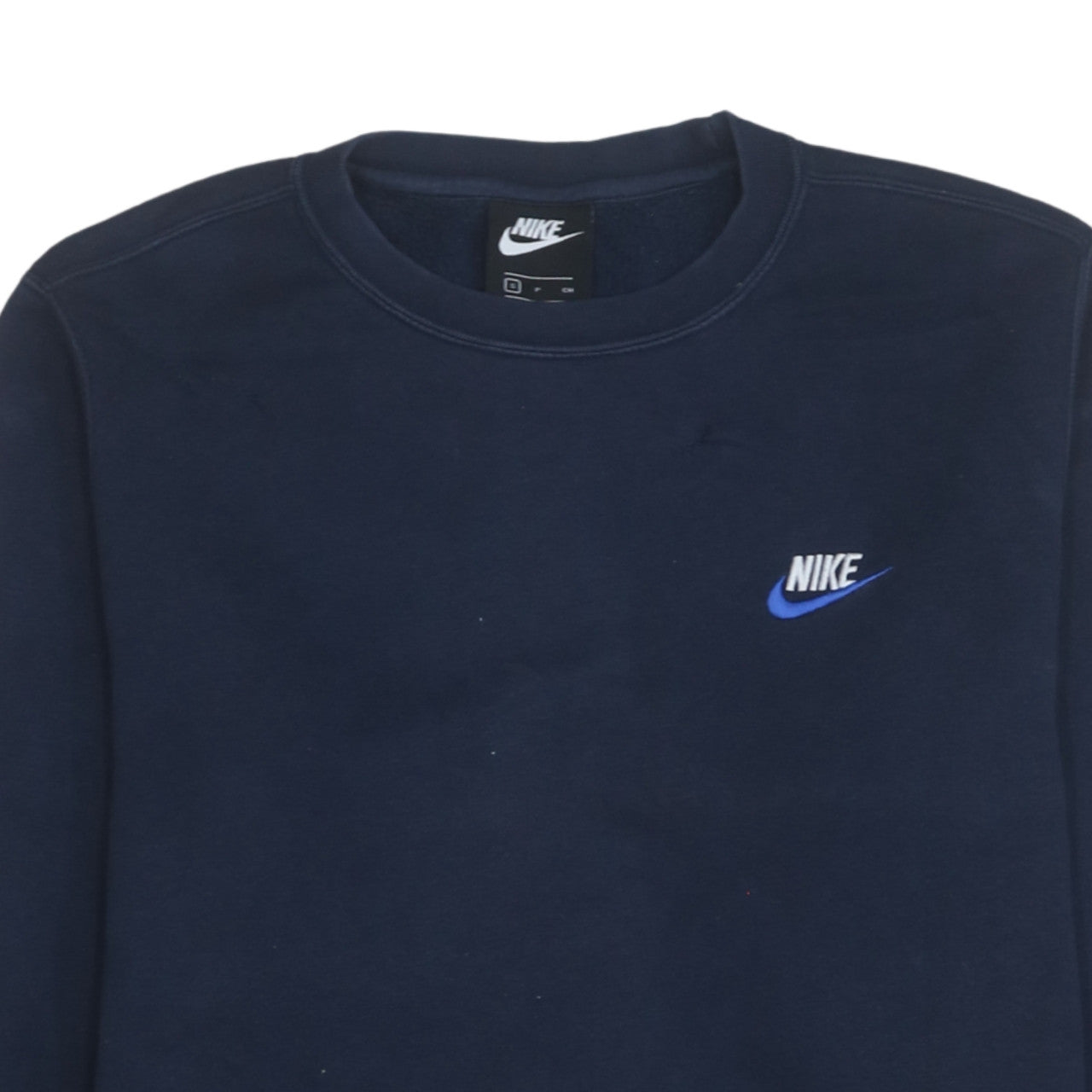 Nike Men's Blue Crew Neck Pullover Sweatshirt Size S