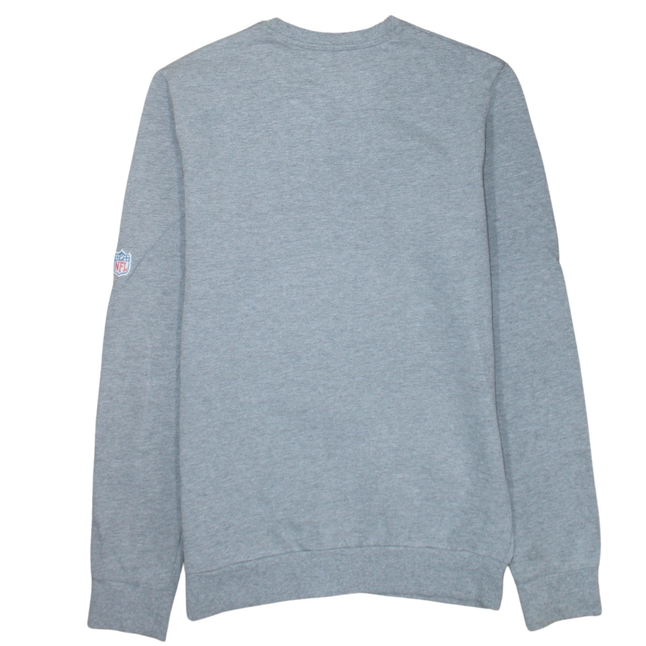 Tu Men Grey Patriots Graphic Crew Neck Sweatshirt Size S