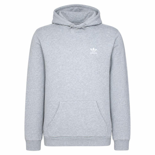 Adidas Men’s Grey Pullover Hoodie XS Regular Fit Fleece