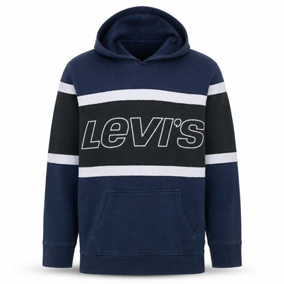 Levi's Men's Blue Logo Pullover Hoodie Size L