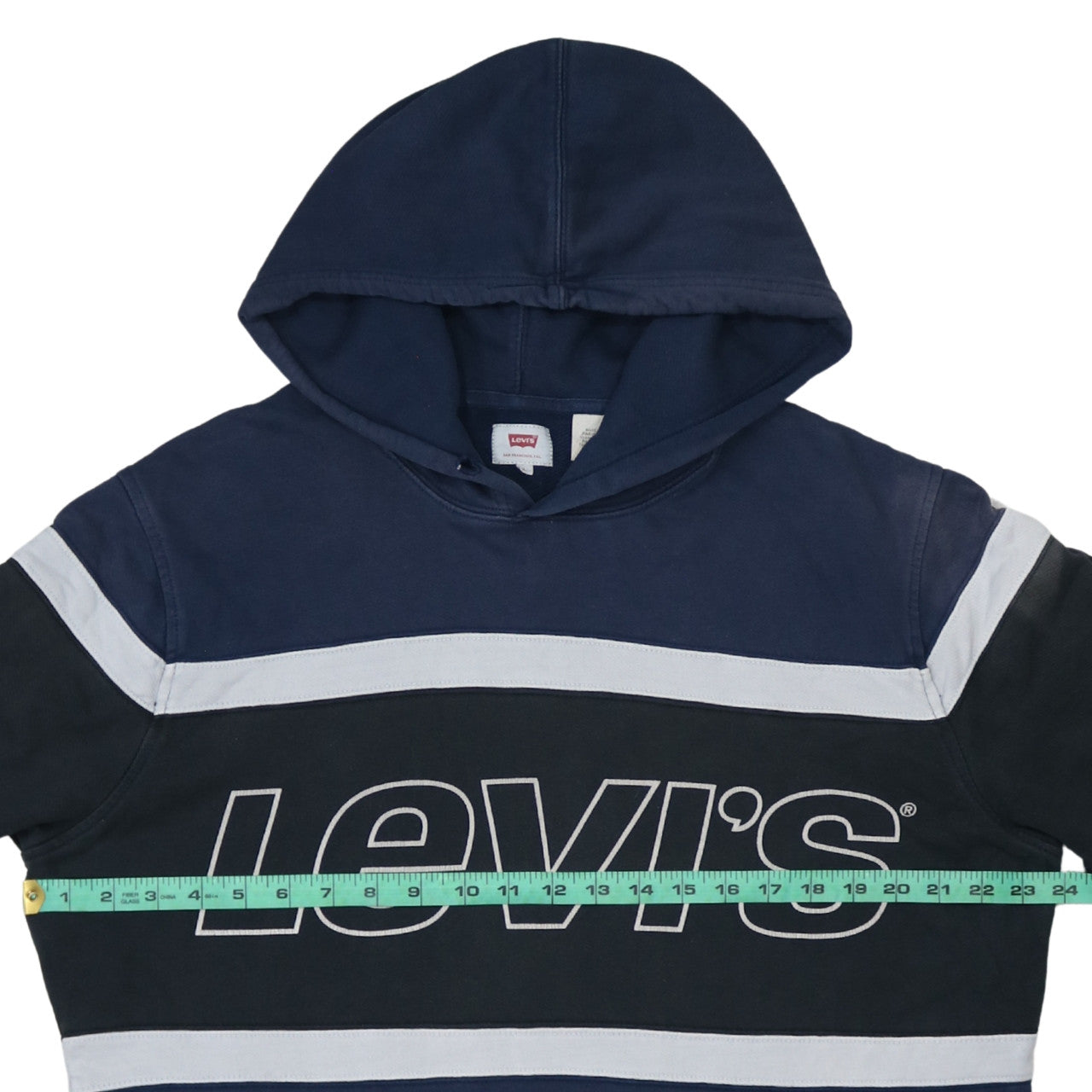 Levi's Men's Blue Logo Pullover Hoodie Size L