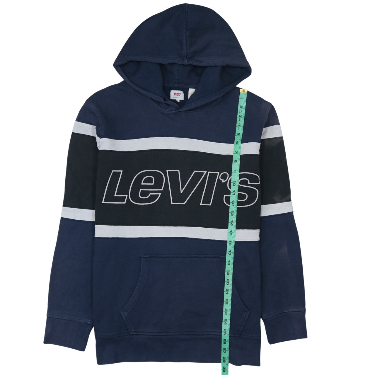 Levi's Men's Blue Logo Pullover Hoodie Size L