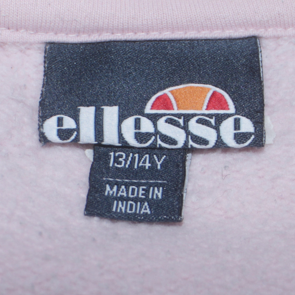 Ellesse Girls Pink Logo Crew Neck Long Sleeve Pullover Sweatshirt 13-14Y