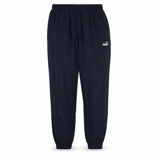Front view of Puma Men's Black Jogger Trousers M Lightweight Sportswear