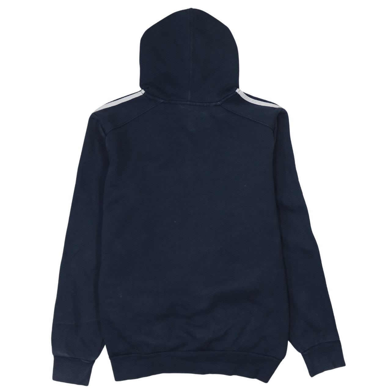 Adidas Men's Blue Pullover Hoodie L Sports Style Logo Sweatshirt