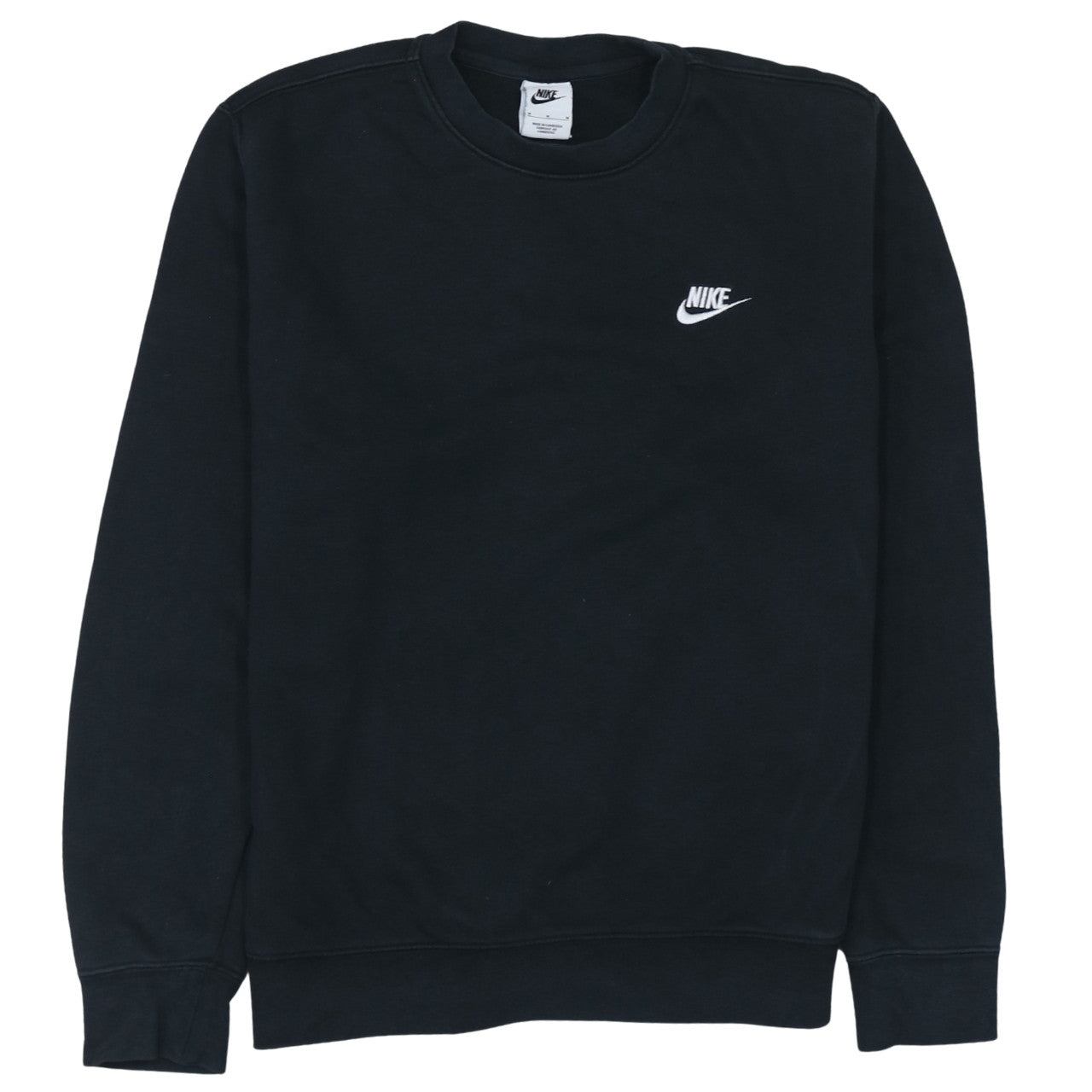 Nike Men's Black Pullover Crew Neck Sweatshirt M