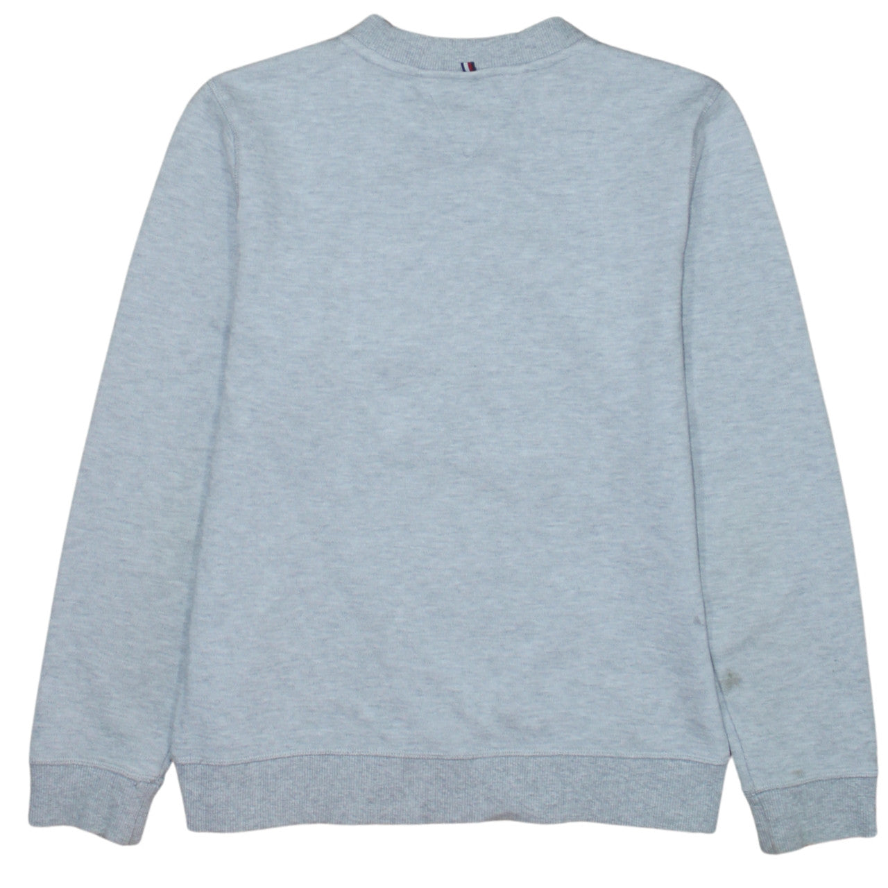 Tommy Hilfiger Boys Grey Pullover Sweatshirt Size 164 Crew Neck Logo