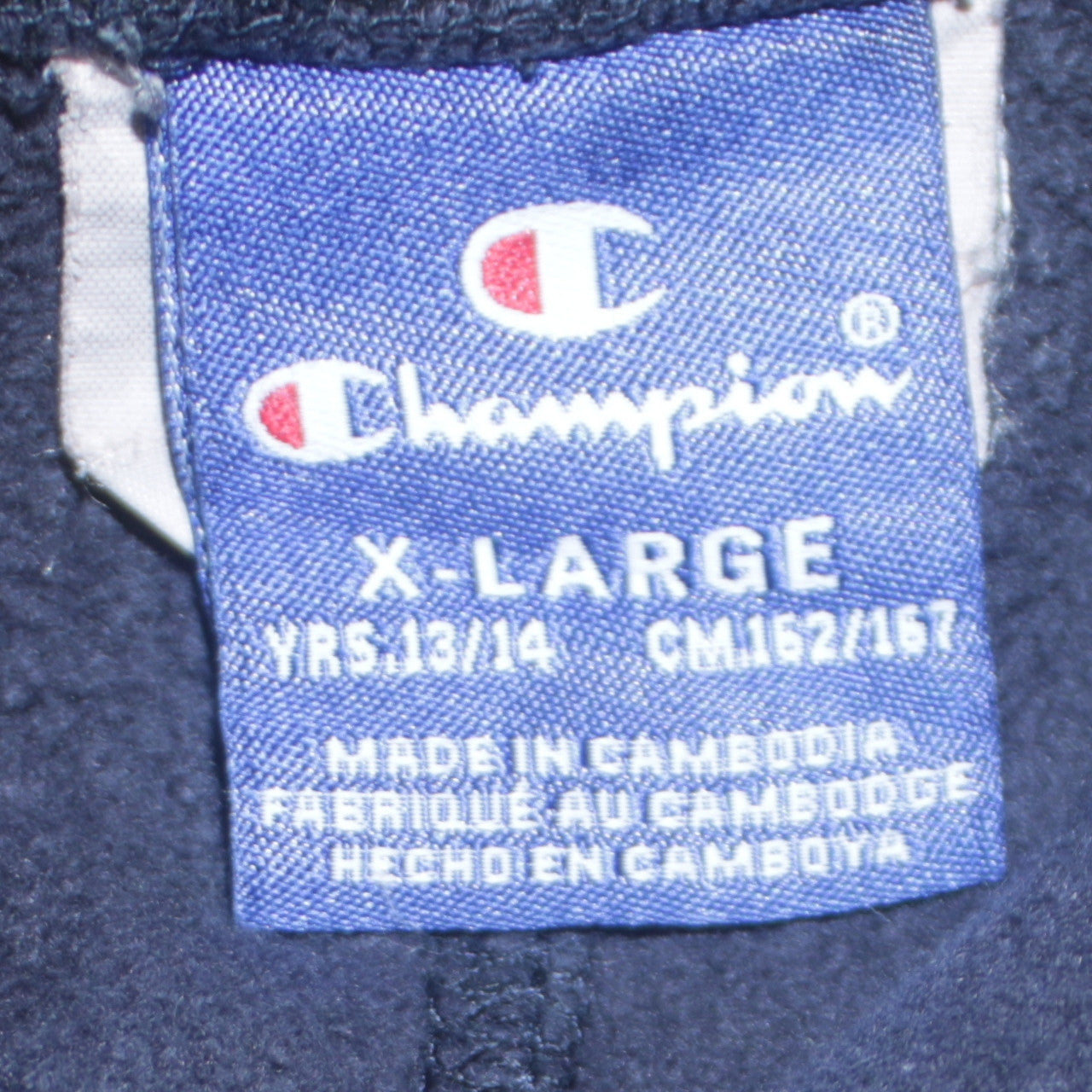 Champion Boys Black Jogger Sweatpants XL 13-14 Years Fleece Trousers