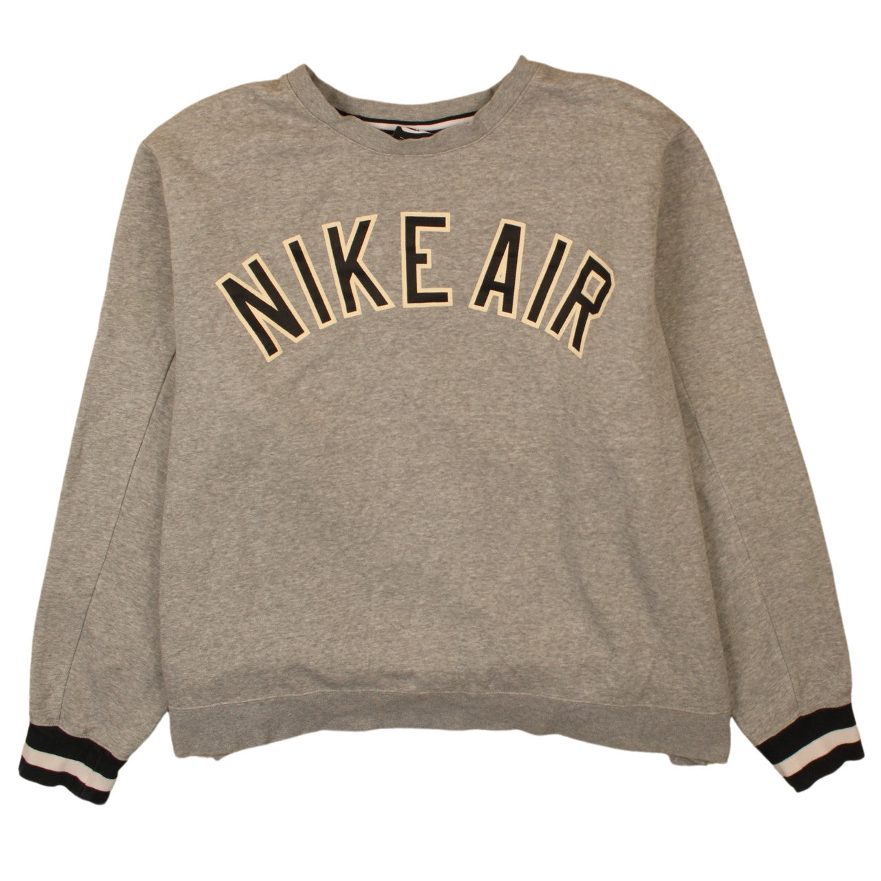 Nike Men’s Grey 2XL Pullover Sweatshirt Crew Neck Sportswear