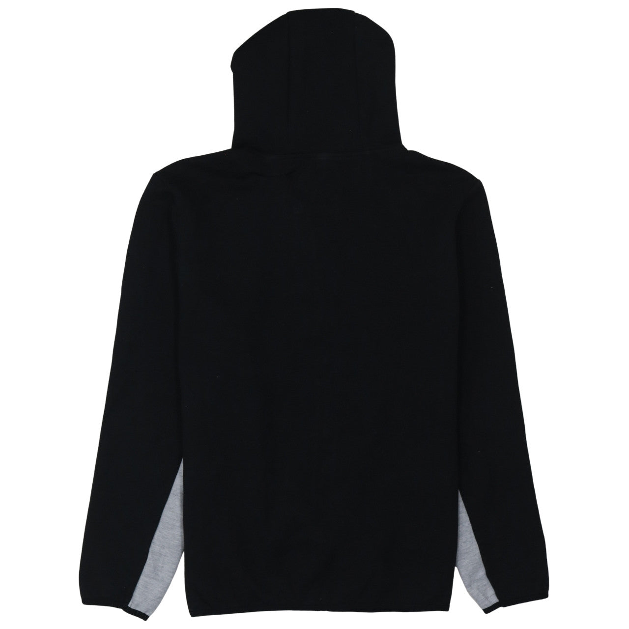 Nike Men's Black Grey Full Zip Dri-FIT Hoodie 2XL Athletic Fit