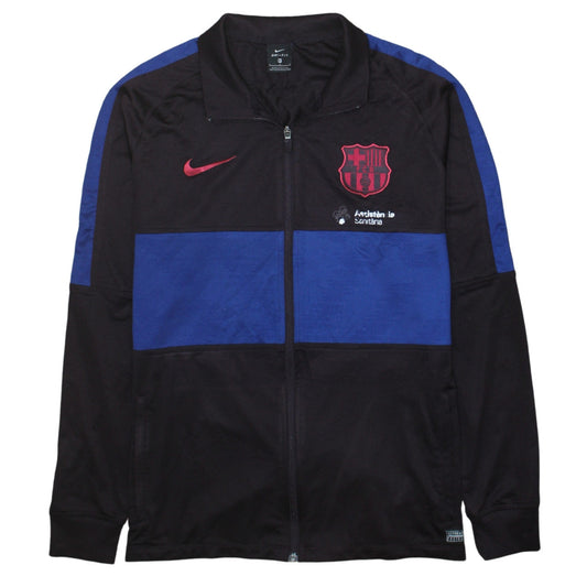 Nike Men's Blue Full Zip FCB Dri-Fit Sweatshirt Size L