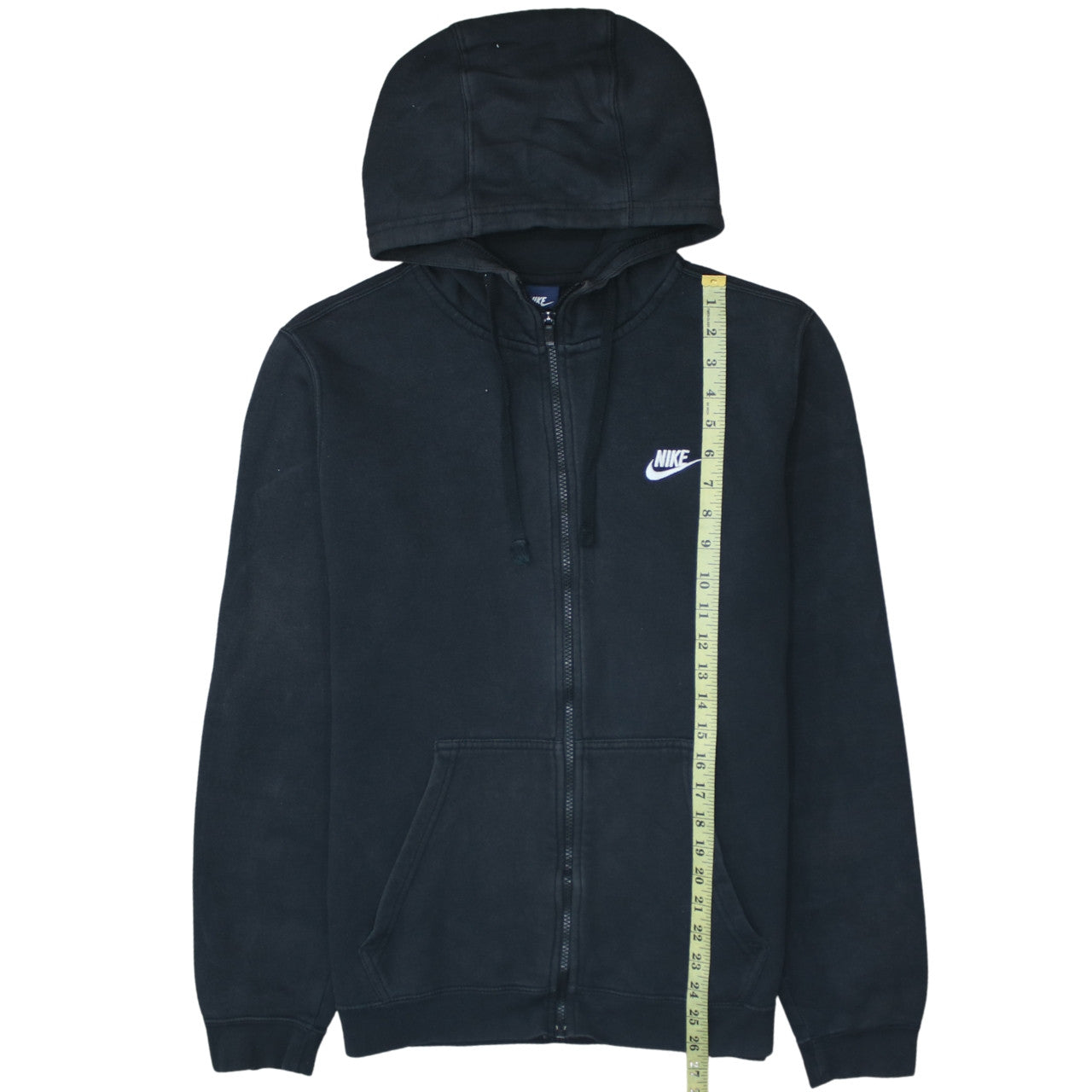 Nike Men's Black Full Zip Hoodie Size M Fleece Sportswear