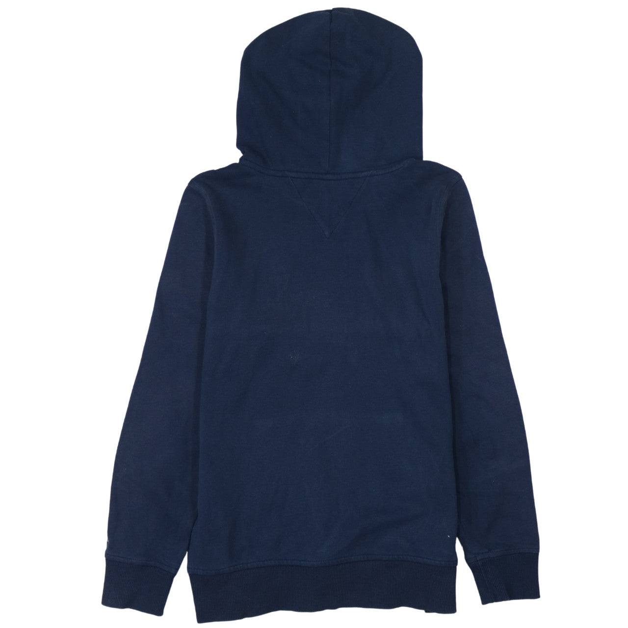 Tommy Hilfiger Boys Navy Pullover Hoodie Size 152 Cotton Blend