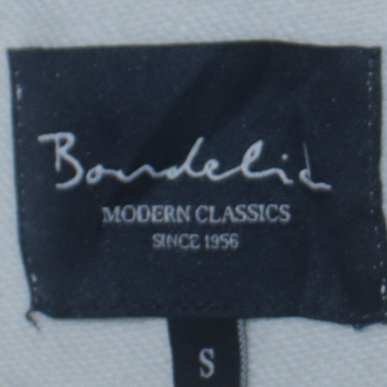 Bondelid Women's White Crew Neck Pullover Sweatshirt Size S