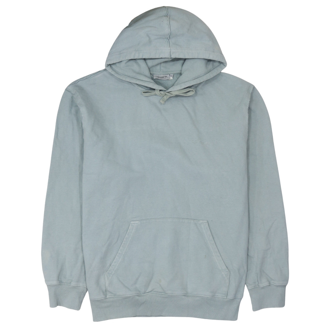 Carhartt Men's Blue Cotton Pullover Hoodie Size L