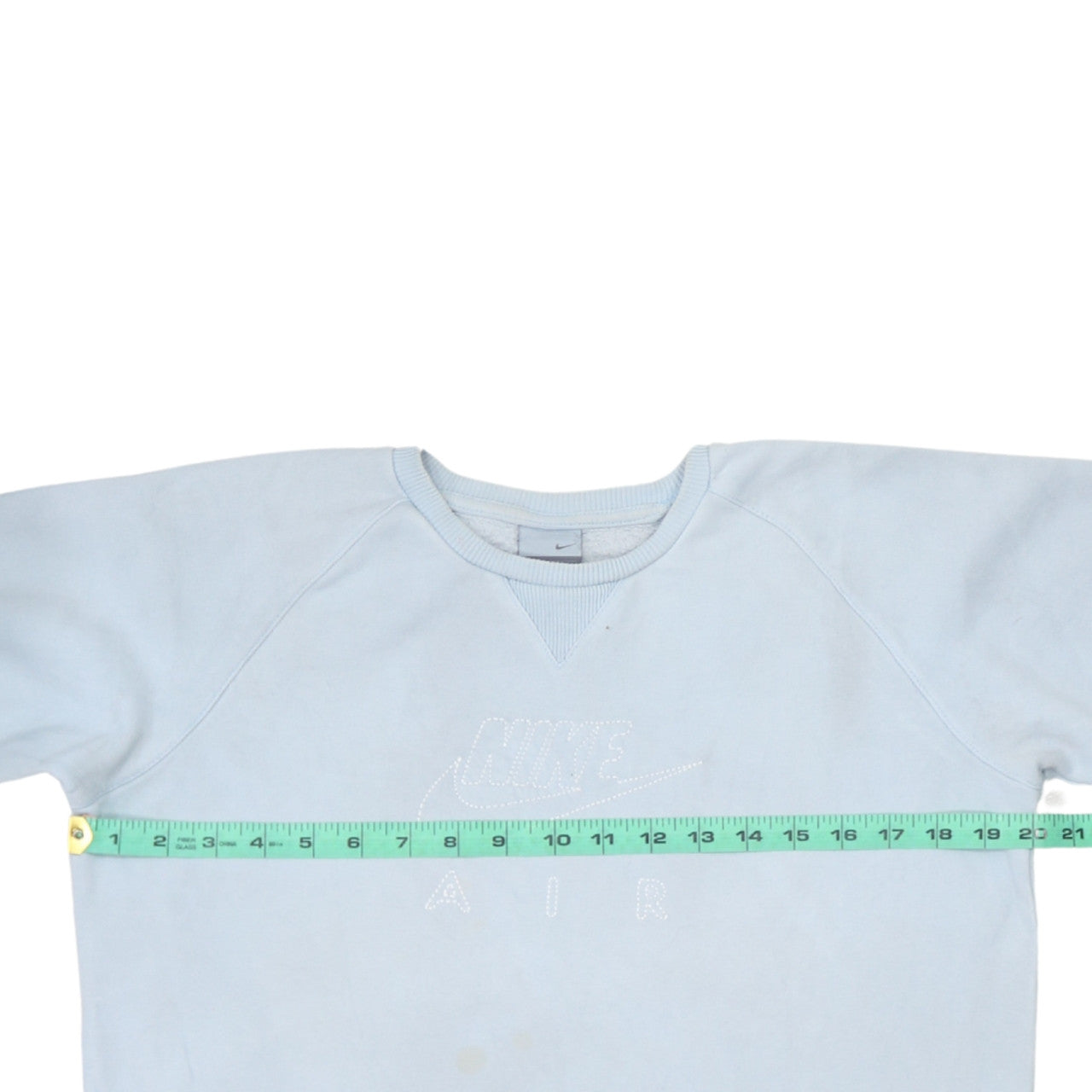 Nike Girls Blue Air Sweatshirt Size 14-15 Years Pullover Crew Neck