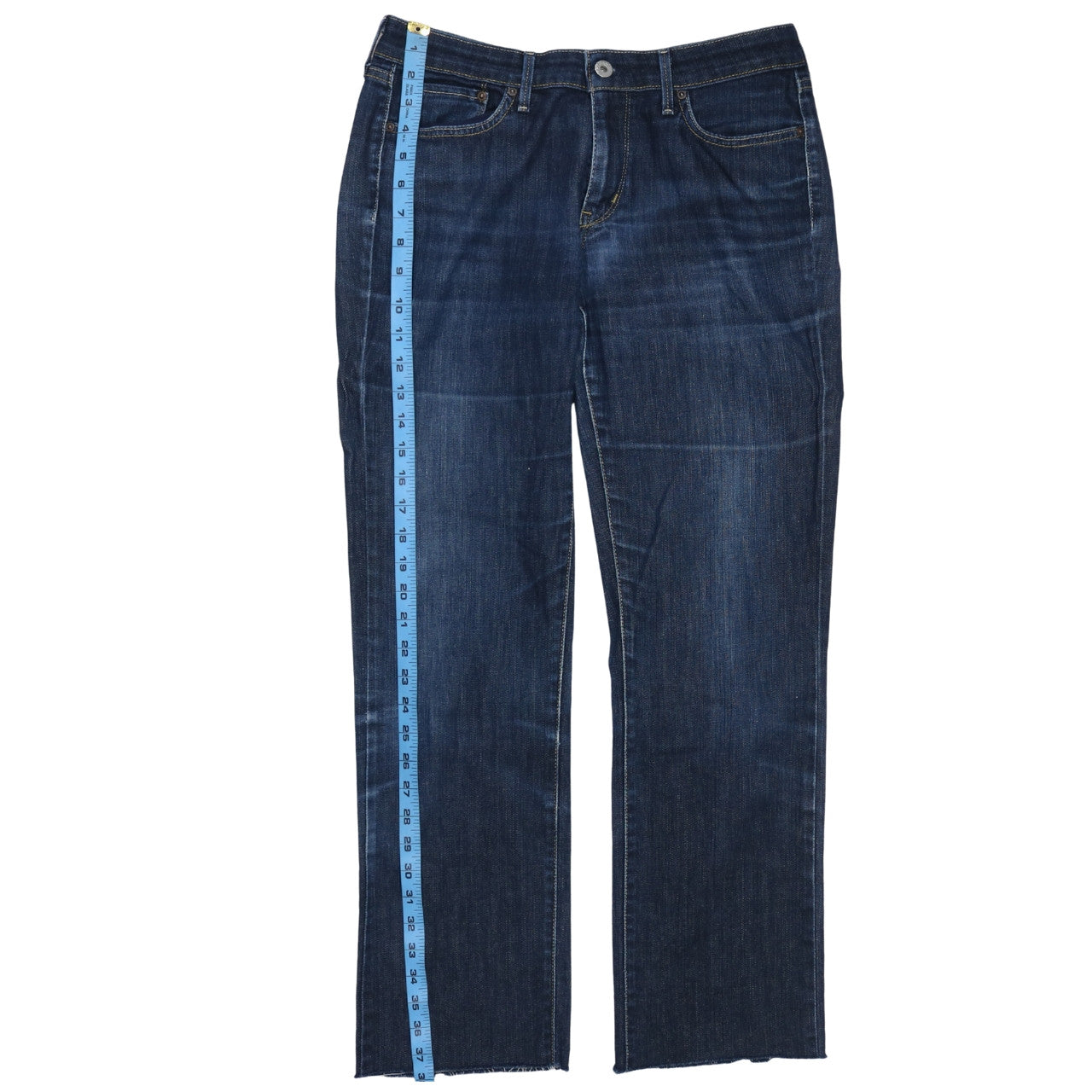 Levi's Womens Blue 30 Classic Straight Leg Jeans