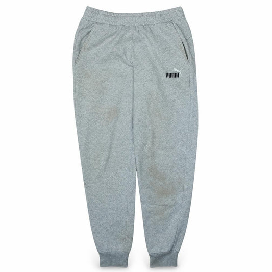 Front view of Puma Men's Grey Sweatpants M Regular Fit Casual Sportswear