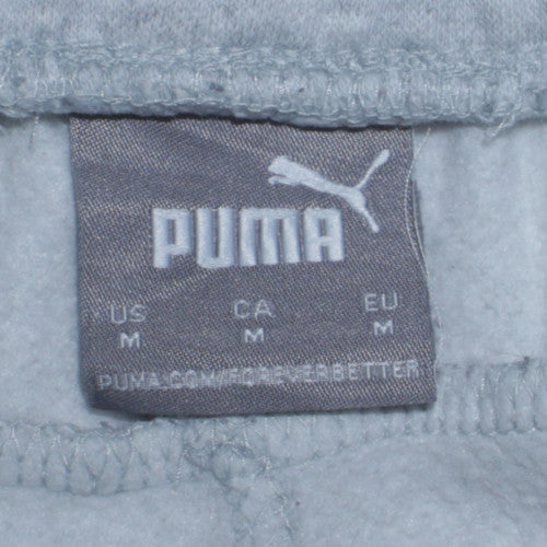 Puma Men's Grey Sweatpants M Regular Fit Casual Sportswear