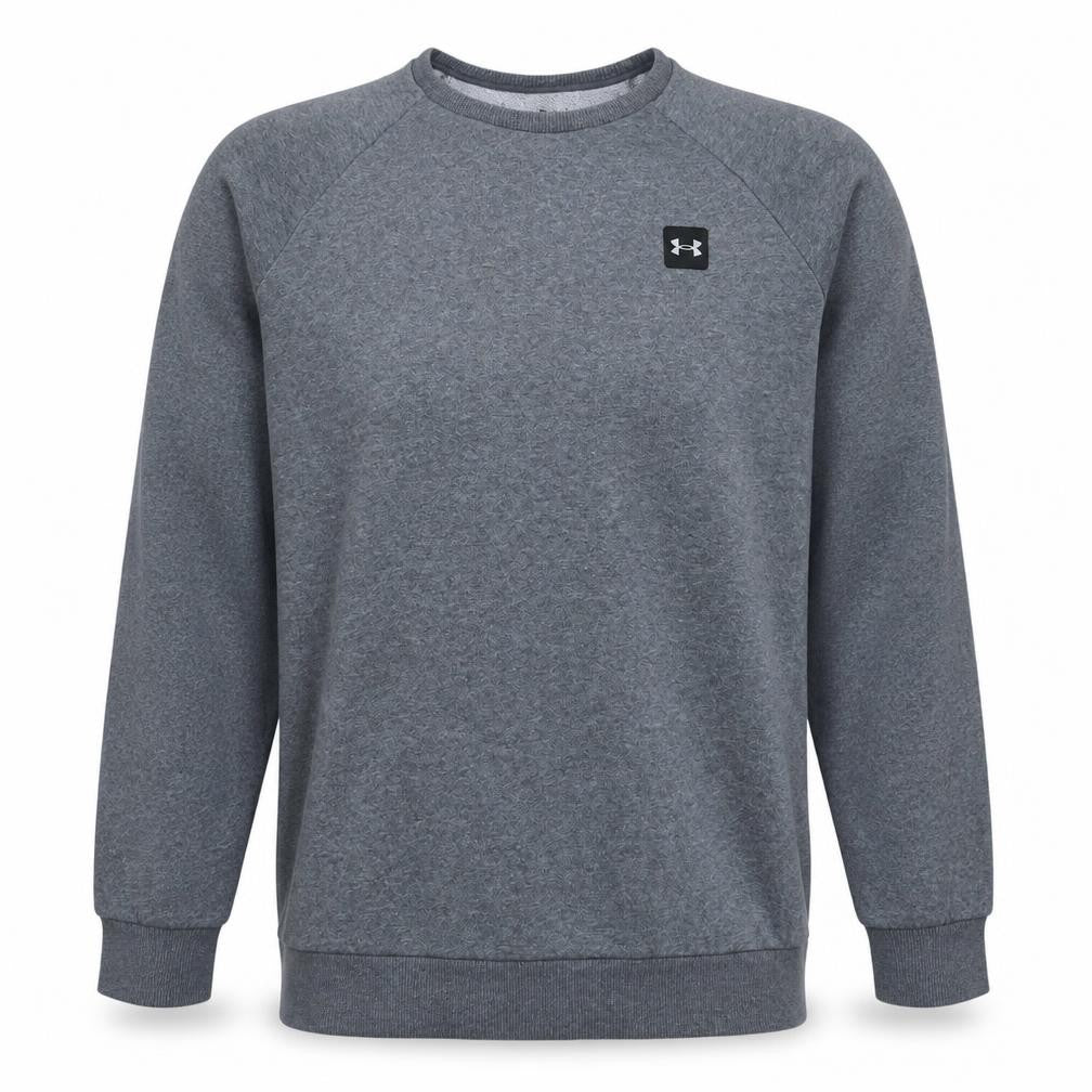 Under Armour Men's Grey Crew Neck Pullover Sweatshirt Size M