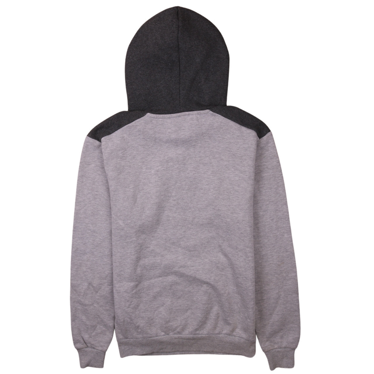 FILA Men's Grey Pullover Hoodie XS Logo Fleece Sports Sweatshirt