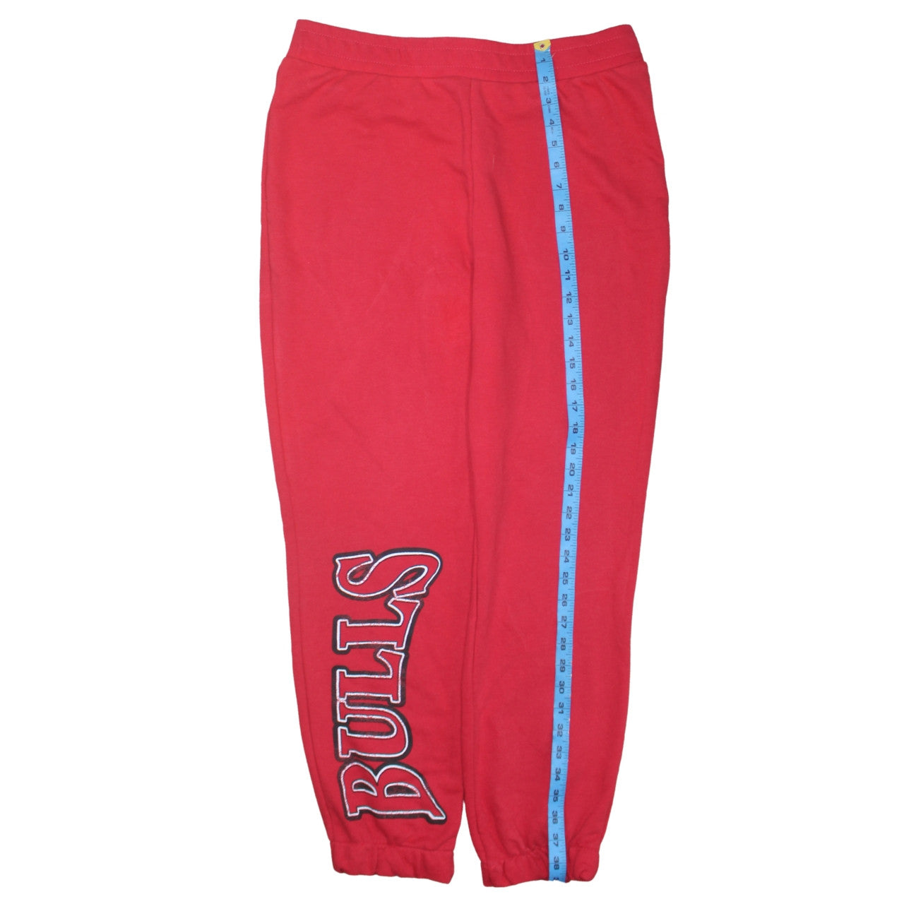 NBA Women Red Bulls Jogger Sweatpants Size M Cotton Blend