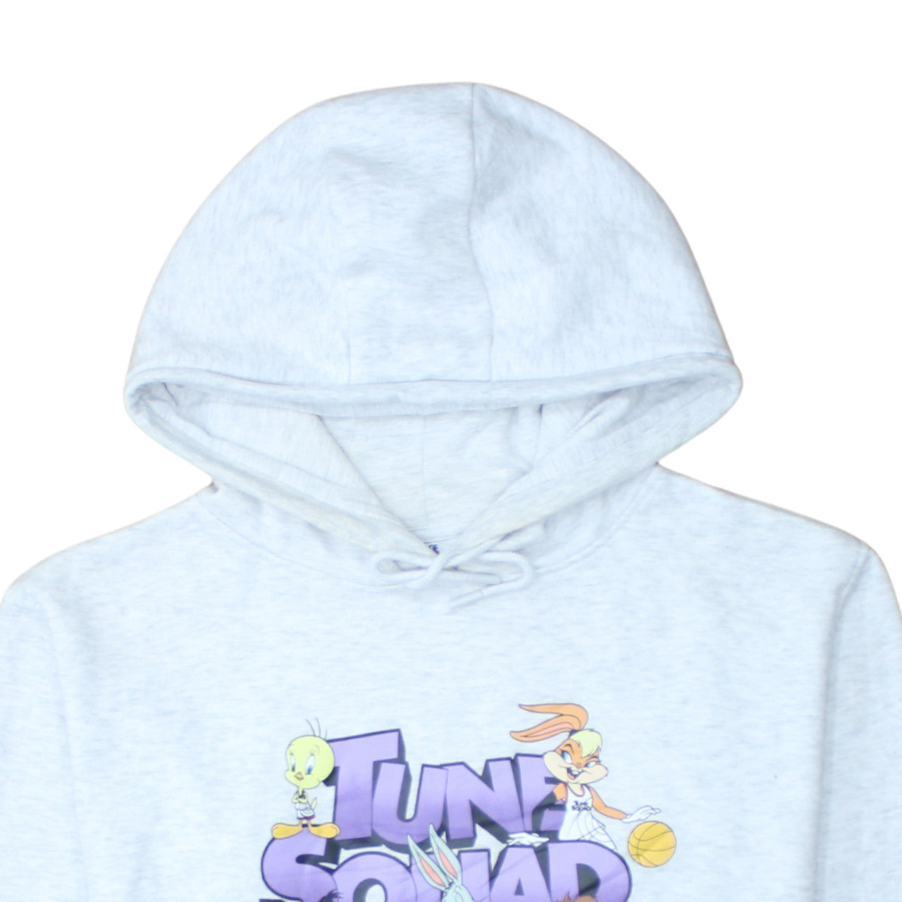 Space Jam A New Legacy Women's Grey Tune Squad Pullover Hoodie Medium
