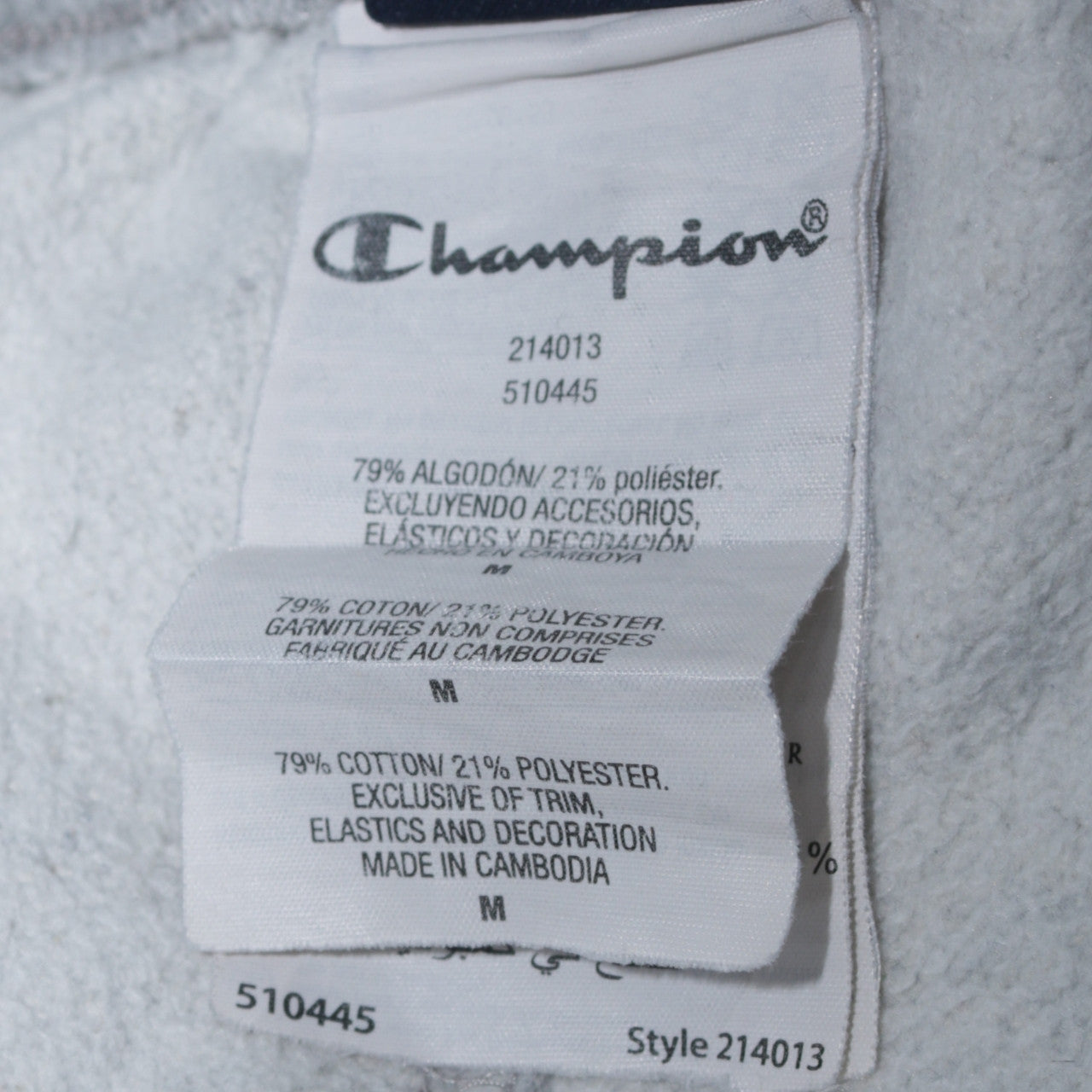 Champion Men's Grey Medium Sweatpants Jogger Trousers