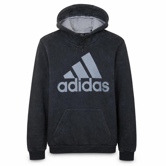 adidas Mens Black Pullover Hoodie Size S Fleece Sportswear