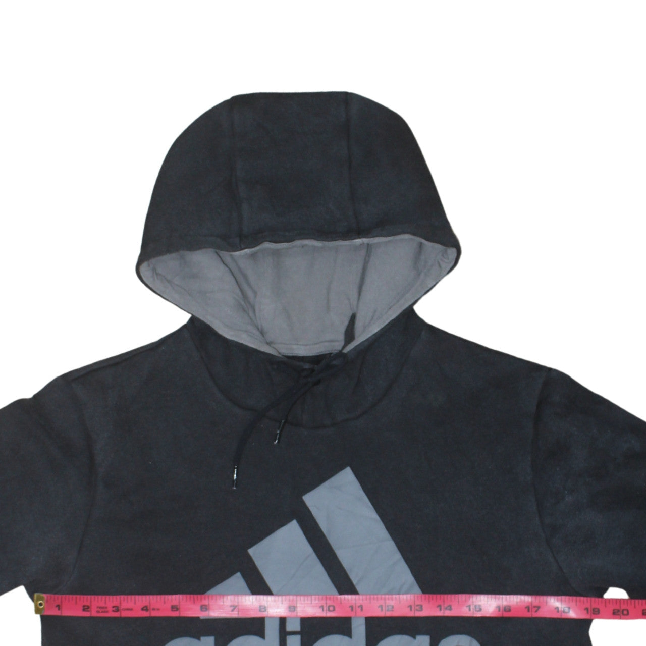 adidas Mens Black Pullover Hoodie Size S Fleece Sportswear